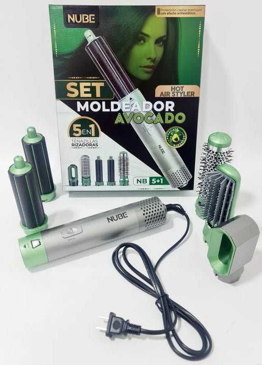 Set Moldeador Avocado 5 en 1